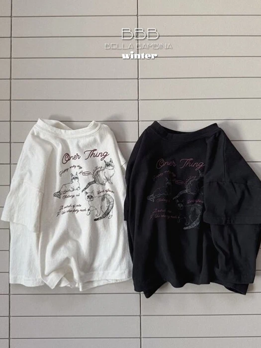 Cat Layered Tee