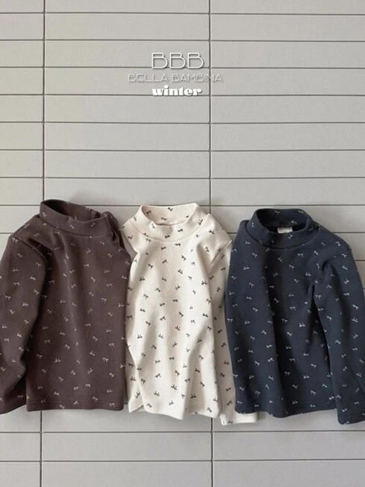 Ribbon Half Turtleneck Tee