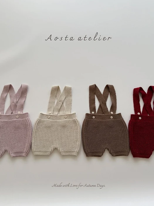 Knit Overalls
