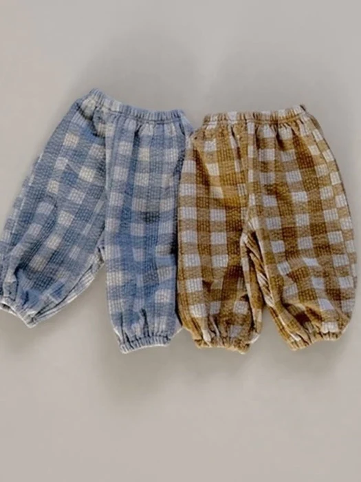 Check Sausage Pants