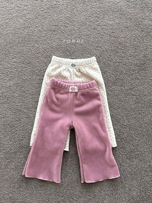 Ribbed Mink Flared Pants Ribbed Mink Flared Pants