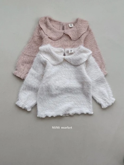 Angora Collar Tee