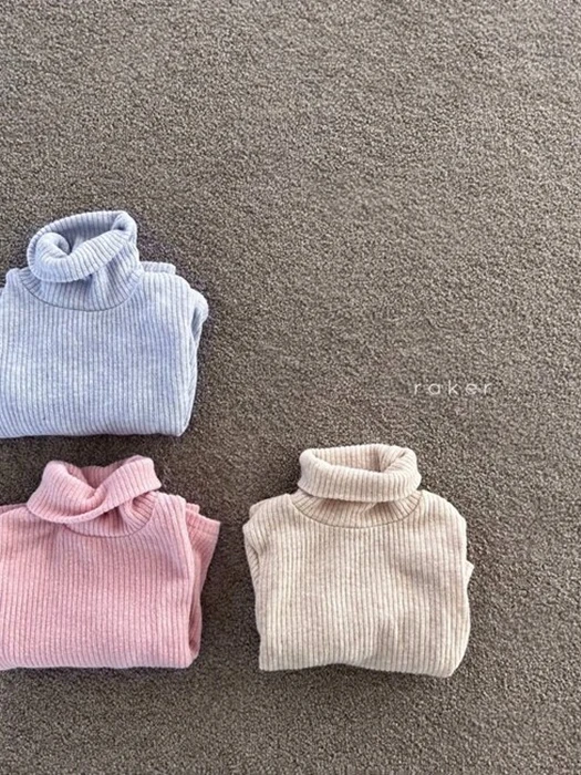 Wool Angora Turtleneck Tee Wool Angora Turtleneck Tee