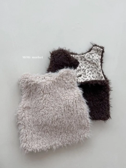 Button Bichon Vest