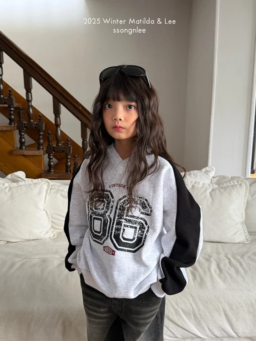 Vintage V Neck Sweatshirt