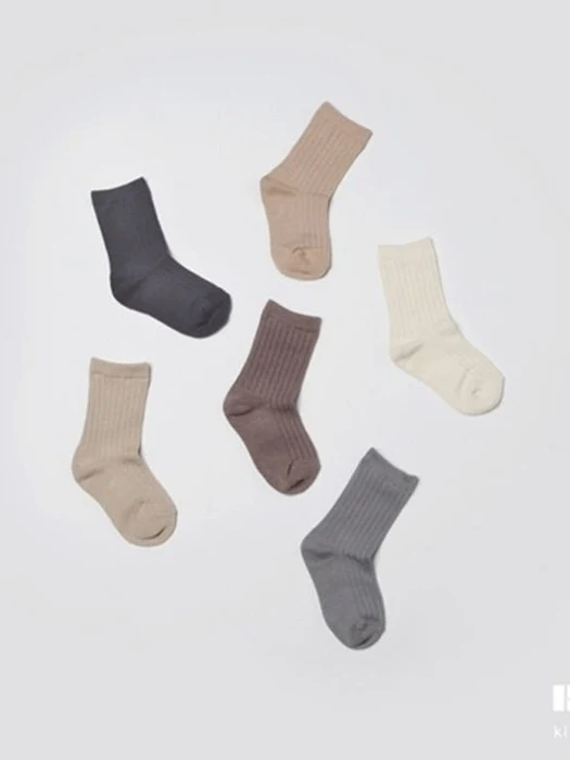 Print 6 Pack Socks