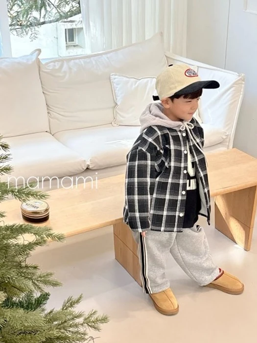 Teddy Check Jacket