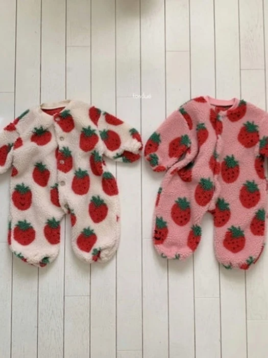 Bebe Strawberry Jam Bodysuit