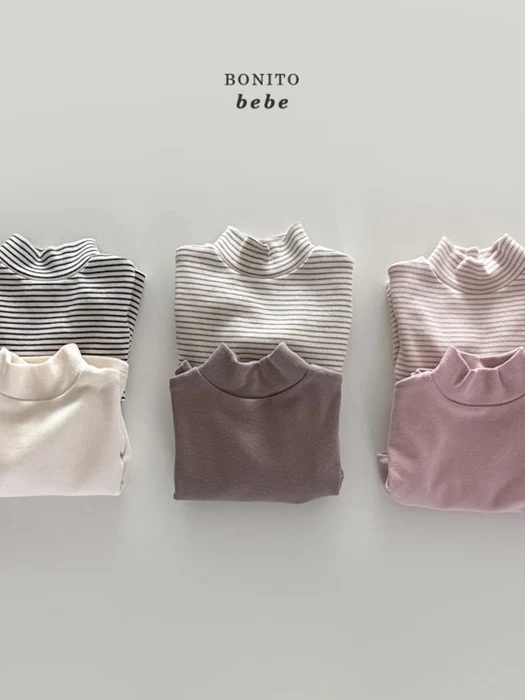 Bebe Mock Neck Tee Set Bebe Mock Neck Tee Set