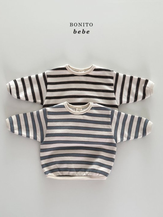 Bebe Multi Stripe Tee