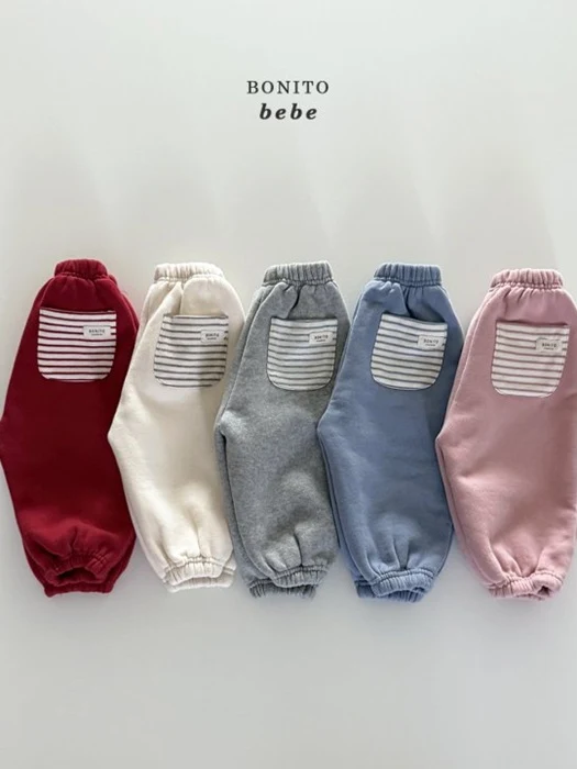 Bebe Stripe Back Pocket Jogger Pants Bebe Stripe Back Pocket Jogger Pants
