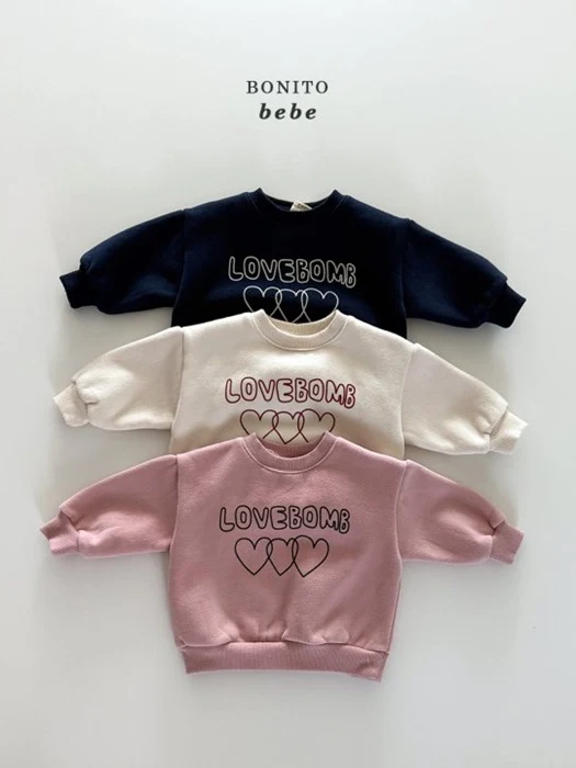 Bebe Love Night Sweatshirt Bebe Love Night Sweatshirt