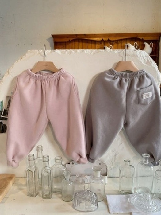 Brushed Fleece Banding Pants Brushed Fleece Banding Pants
