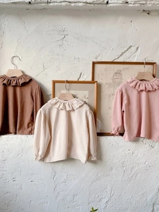 Angora Fleece Frill Tee Angora Fleece Frill Tee