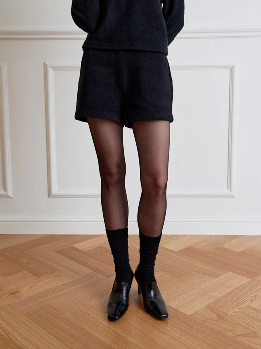 Bouclé Mini Pants