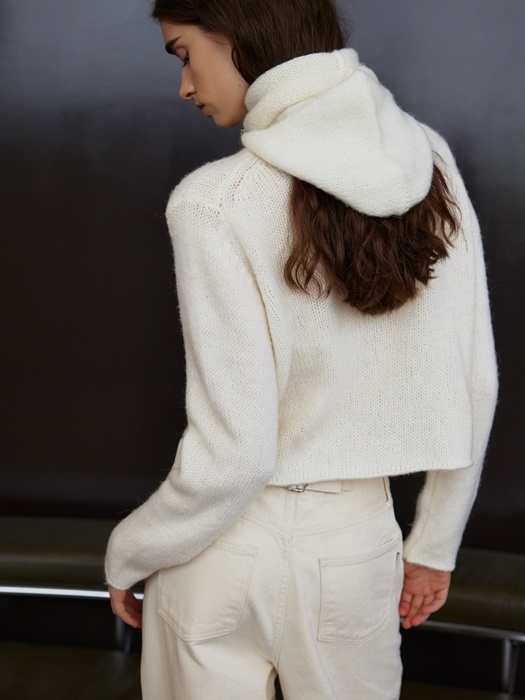 Hooded Set Cardigan