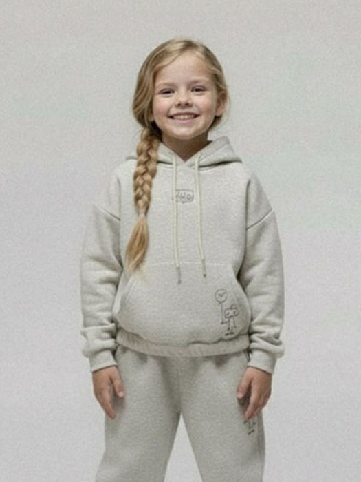 Robot Fleece Hoodie