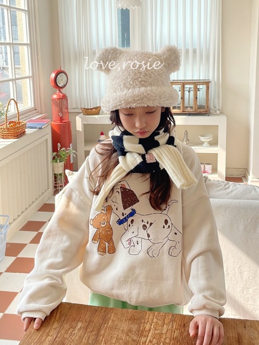 Dalmatian Fleece Sweatshirt