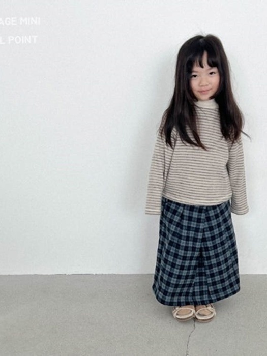 Check Winter Skirt