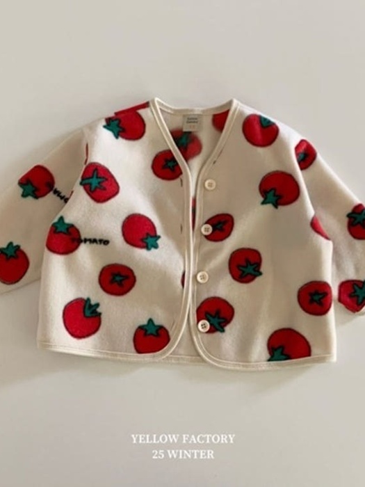 Tomato Cardigan