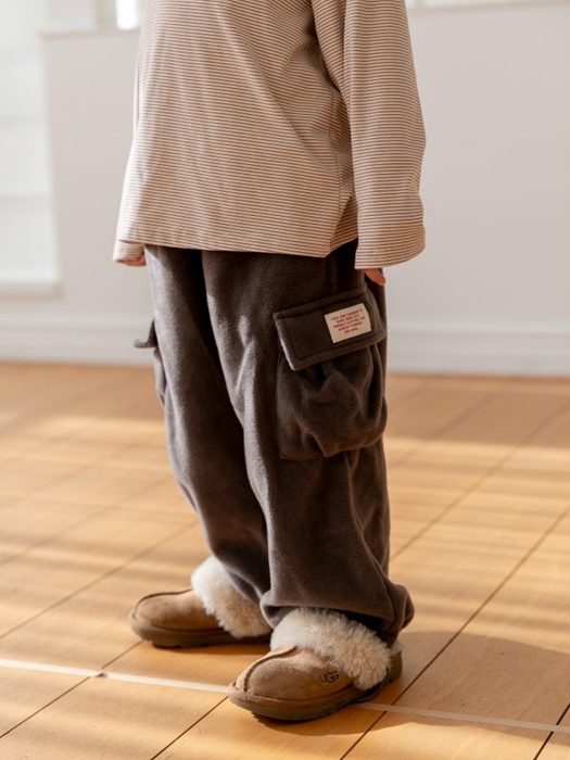 Fluffy Cargo Pants