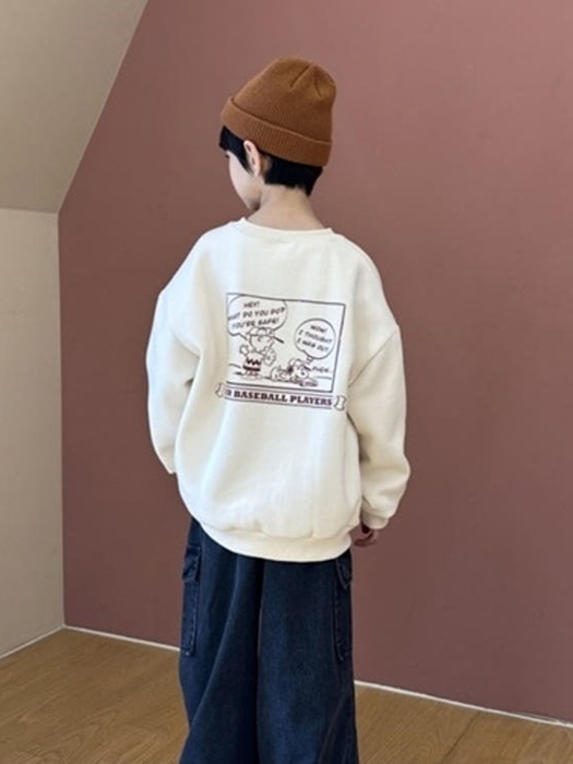 Baseball Cartoon Sweatshirt