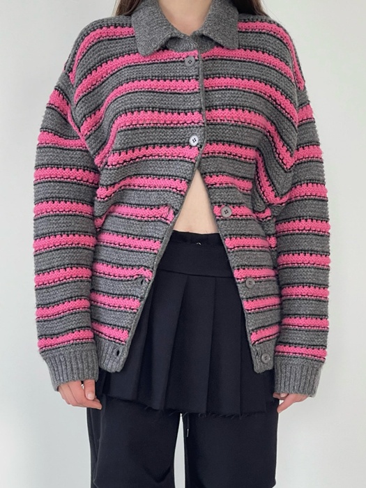 Wool Crochet Cardigan