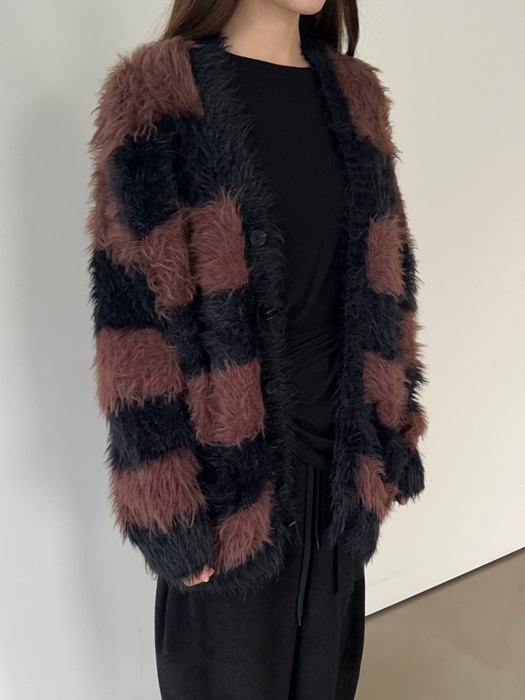 Multi Stripe Cardigan