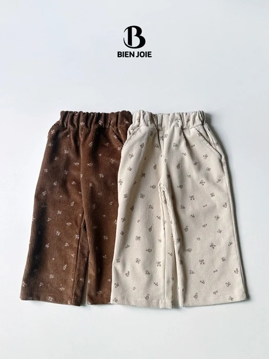 Bouquet Corduroy Pants