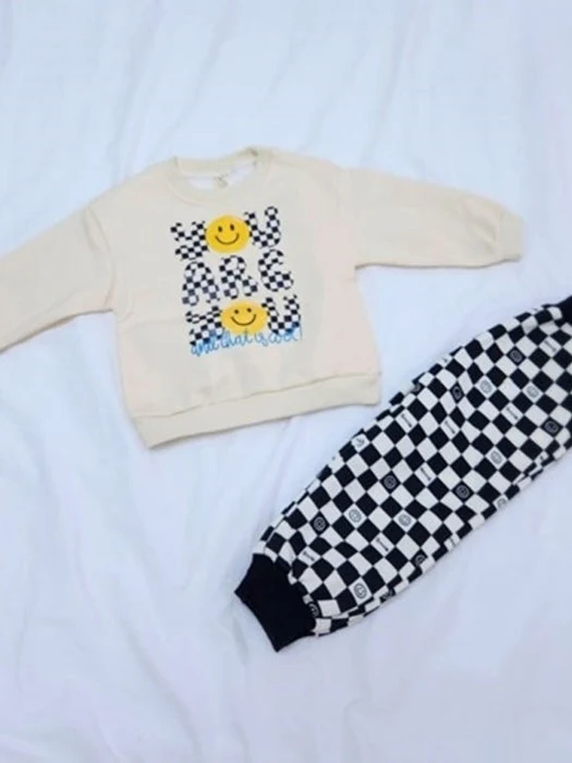 Fleece Check Set Fleece Check Set