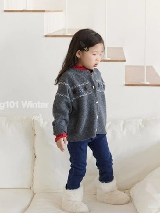 Luna Embroidery Cardigan