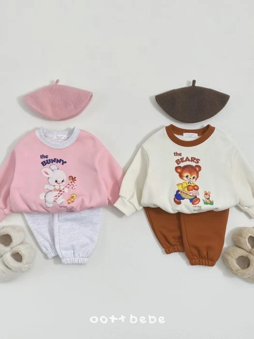 Fleece Bear Bunny Set Fleece Bear Bunny Set