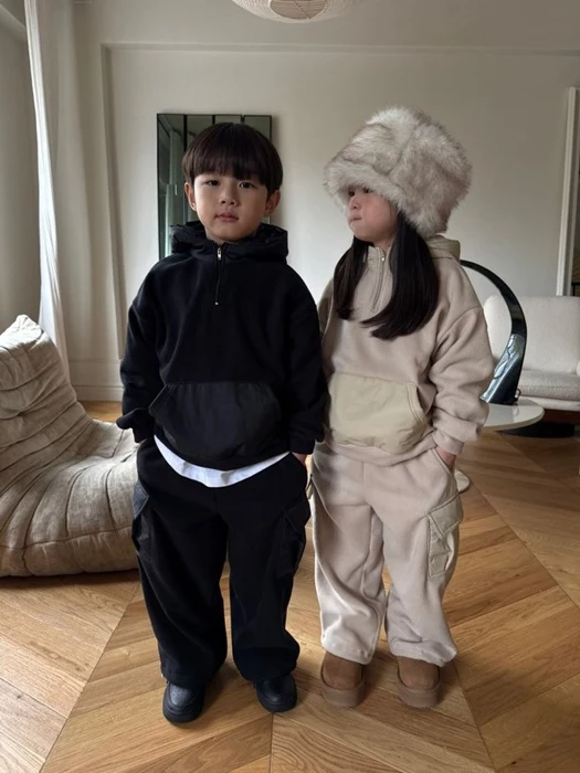 Padded Fleece Hood