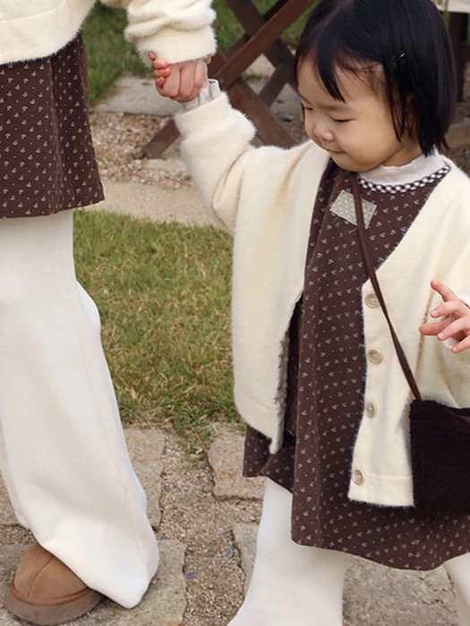 Snowflake V Neck Cardigan