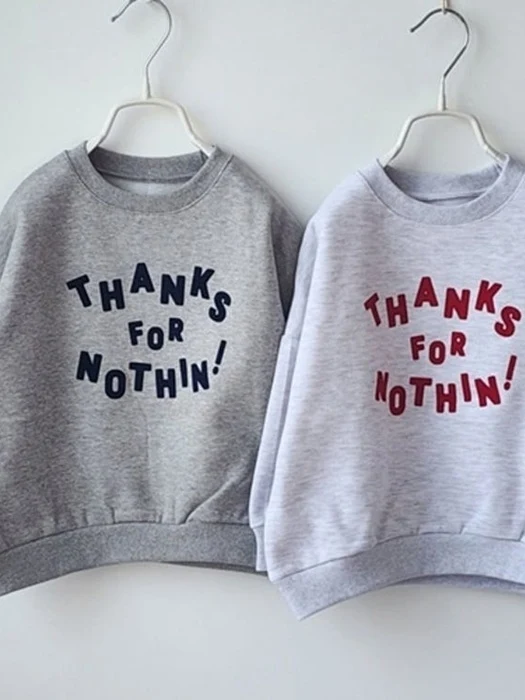 Lettering Sweatshirt Lettering Sweatshirt