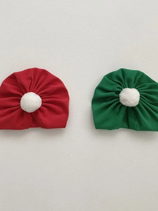 Christmas Pom Turban Christmas Pom Turban