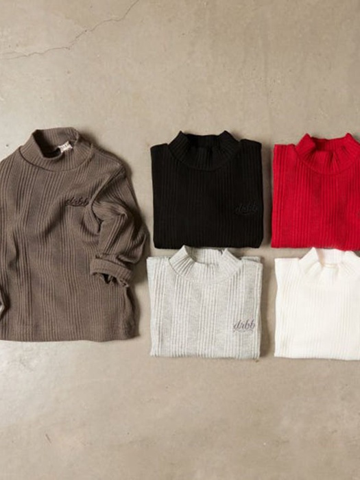 Madeleine Mock Neck Tee Madeleine Mock Neck Tee