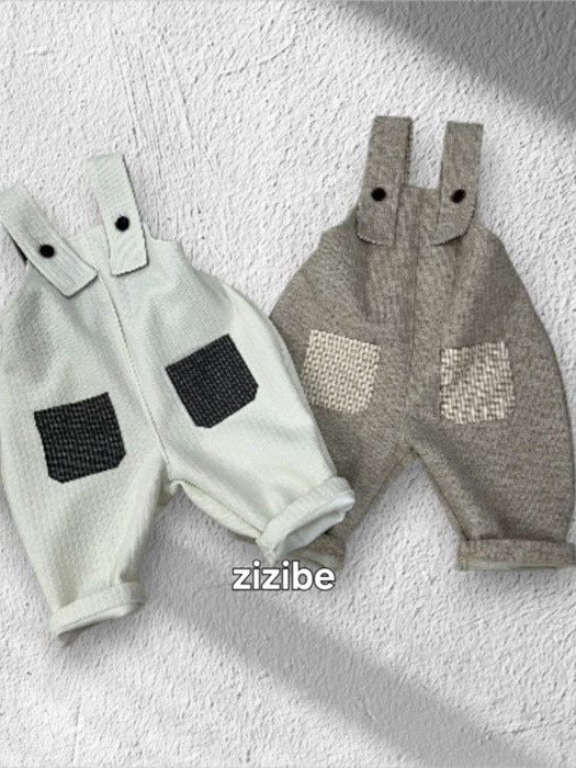 Knit Suspender Pants Knit Suspender Pants