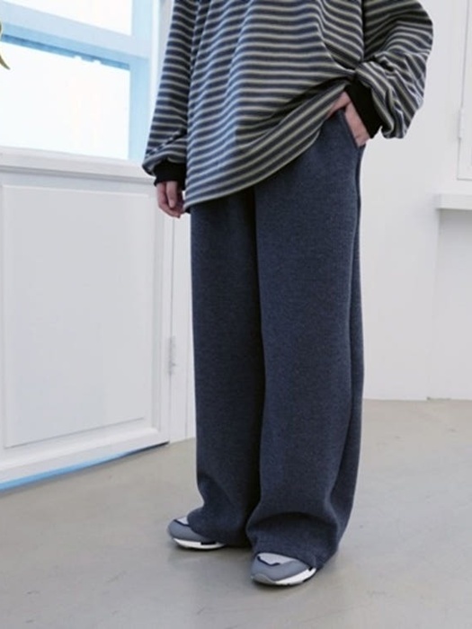 Mink Rib Wide Pants