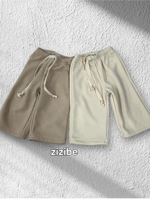 Rib Wide Pants Rib Wide Pants