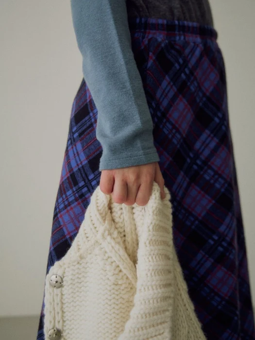 Yard Check Skirt