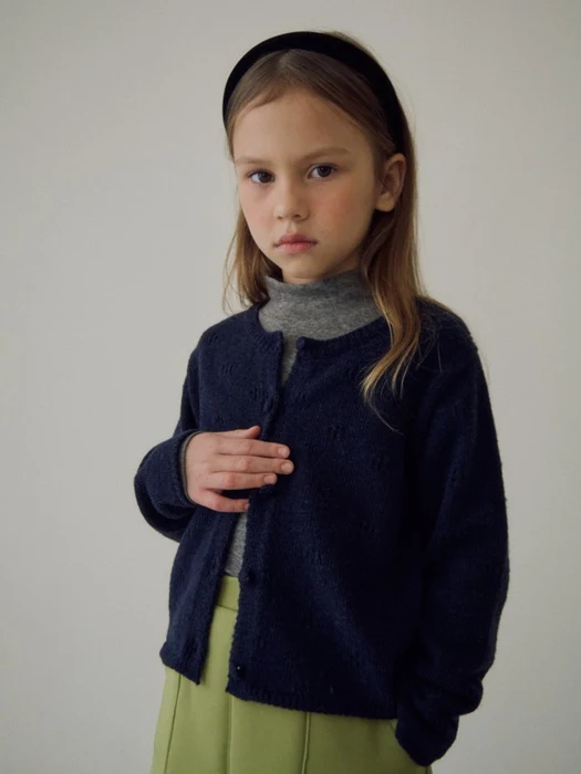 Soft Pointelle Cardigan