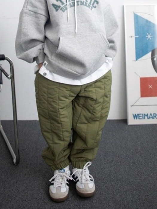 Vertical Padding Pants