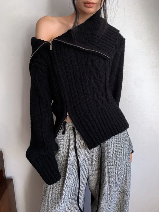 Poet Zip-Up Knit Poet Zip-Up Knit