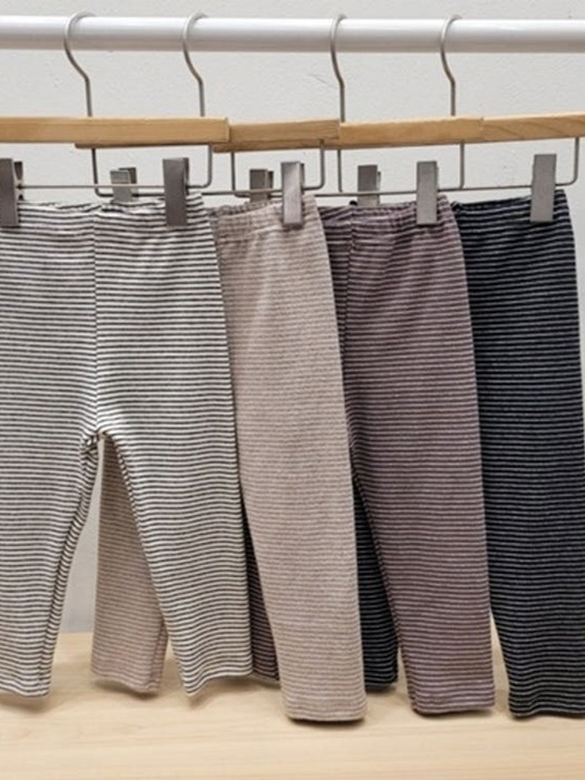Fleece Small Stripe Leggings
