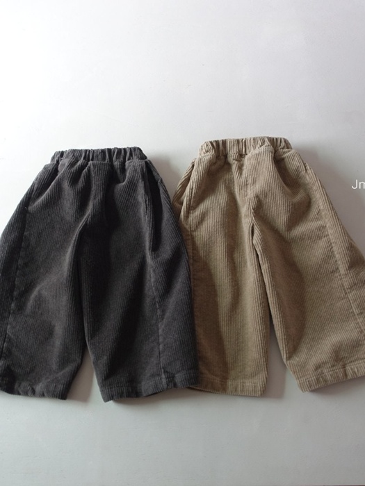 Corduroy Stretch Side Pleat Pants Corduroy Stretch Side Pleat Pants