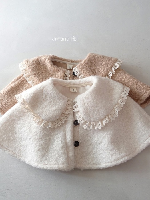 Mellow Puff Collar Cape Mellow Puff Collar Cape