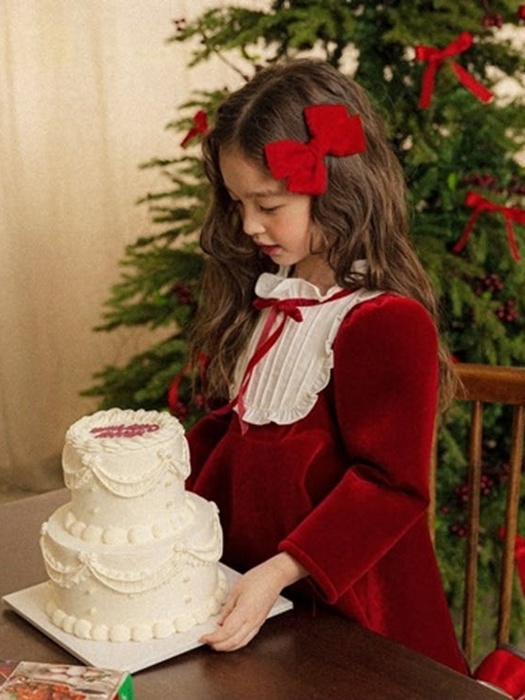 Snow White Ribbon Clip