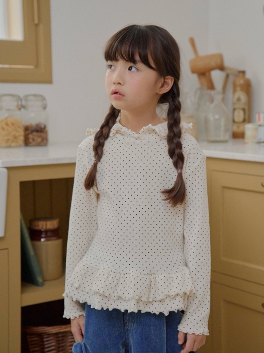 Dot Tiered Hoodie
