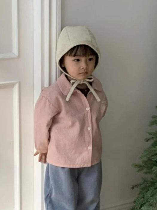 Winter Peach Brushed Shirt